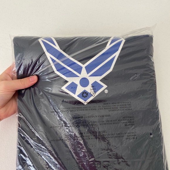 NWT | Rapid Dominance adult’s U.S. Air Force decal navy blue crewneck sweatshirt - Picture 4 of 5